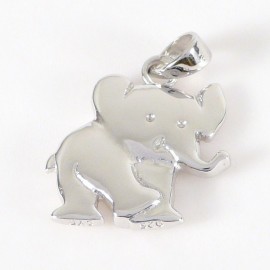 Stříbrný přívěsek slon